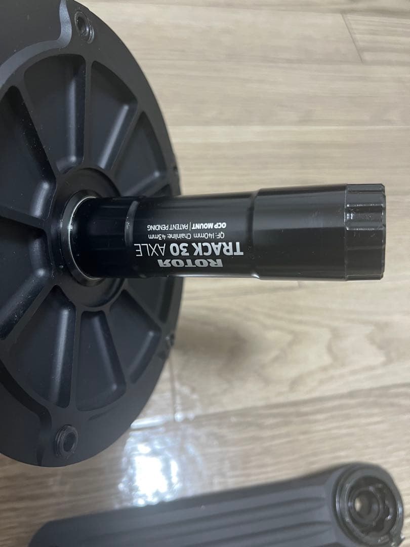 Rotor aldhu ローター クランクセット　BB付き　ピスト