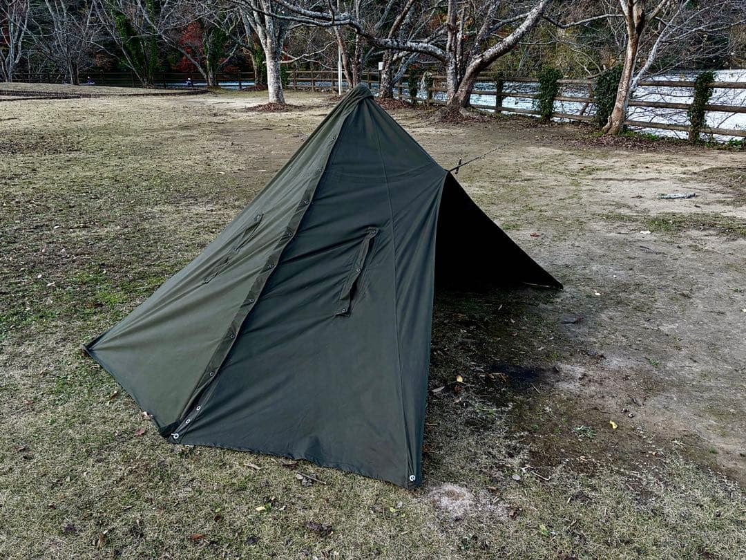 ポーランド軍幕(加工品)サイズ3 uesd