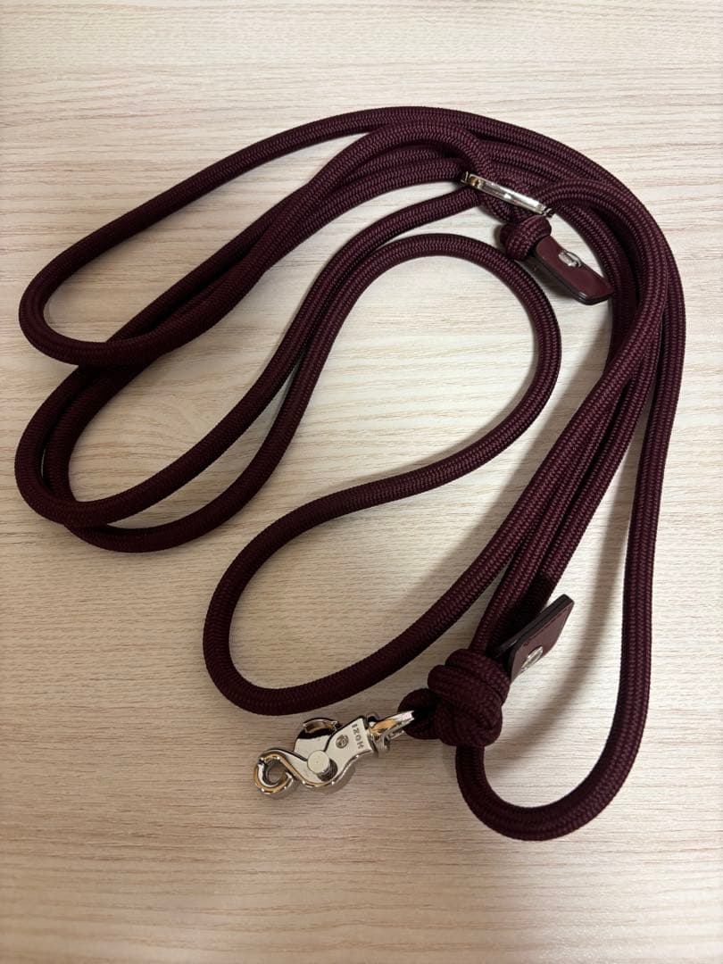 HOZI ハーネスS ハンズフリー(ショルダー)リードS オールバーガンディ