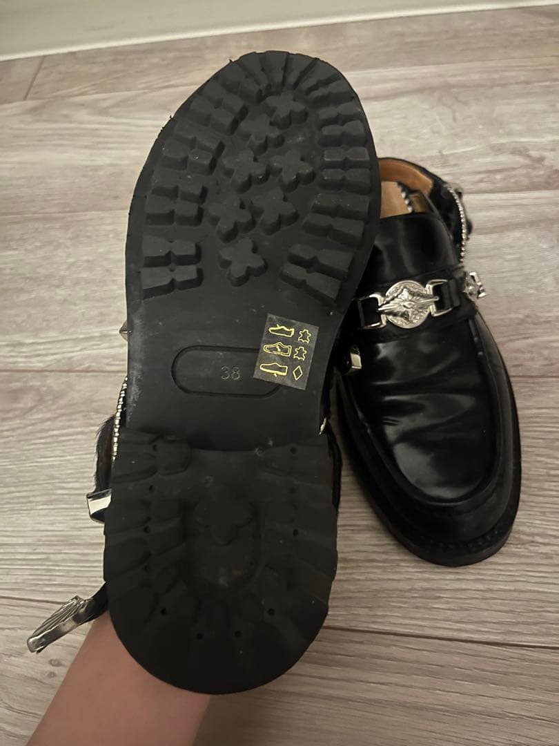 TOGA PULLA × BEAMS 別注 ローファー スリングバックローファー