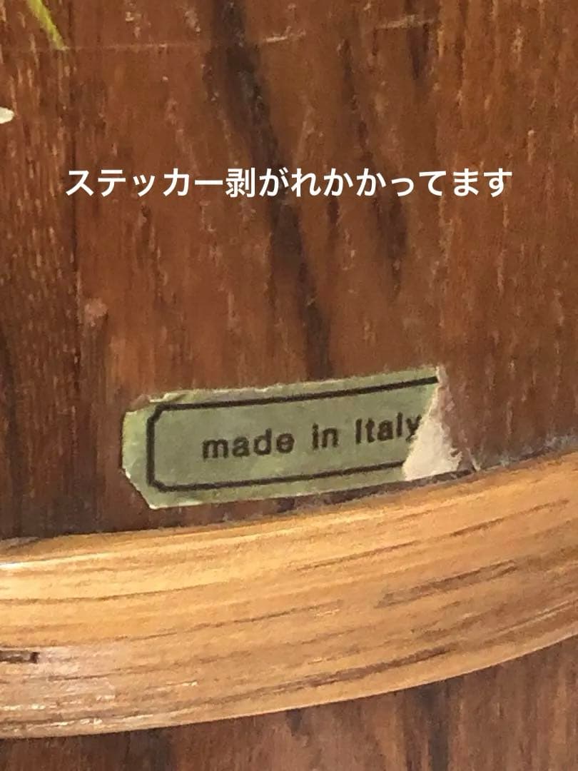 華やか♦️美品♦️イタリア製♦️ハンドメイド　希少トールペイント♦️絵画の様です♦️送料込