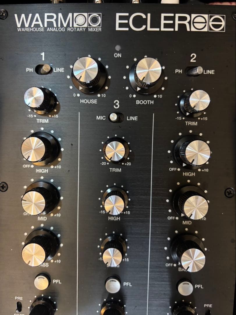 ECLER WARM2 ロータリー ミキサー