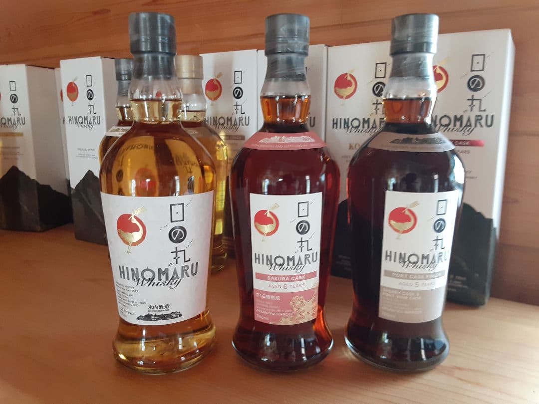 日の丸ウイスキー　8本set
