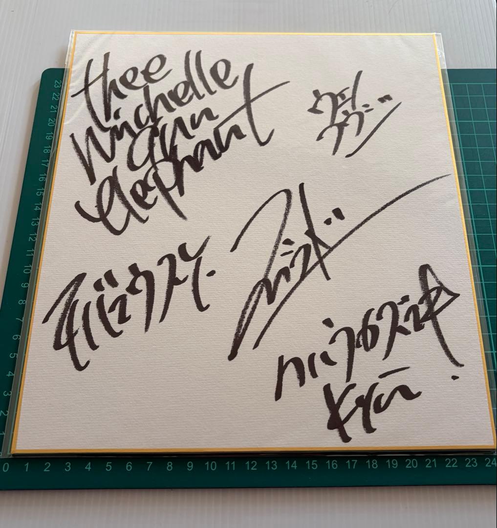 貴重【直筆サイン】ミッシェルガンエレファント