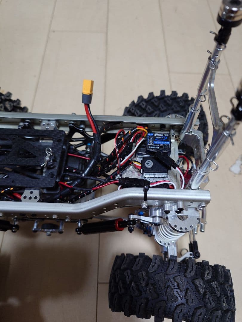 タミヤ　CR01 ランクル　フルカスタム