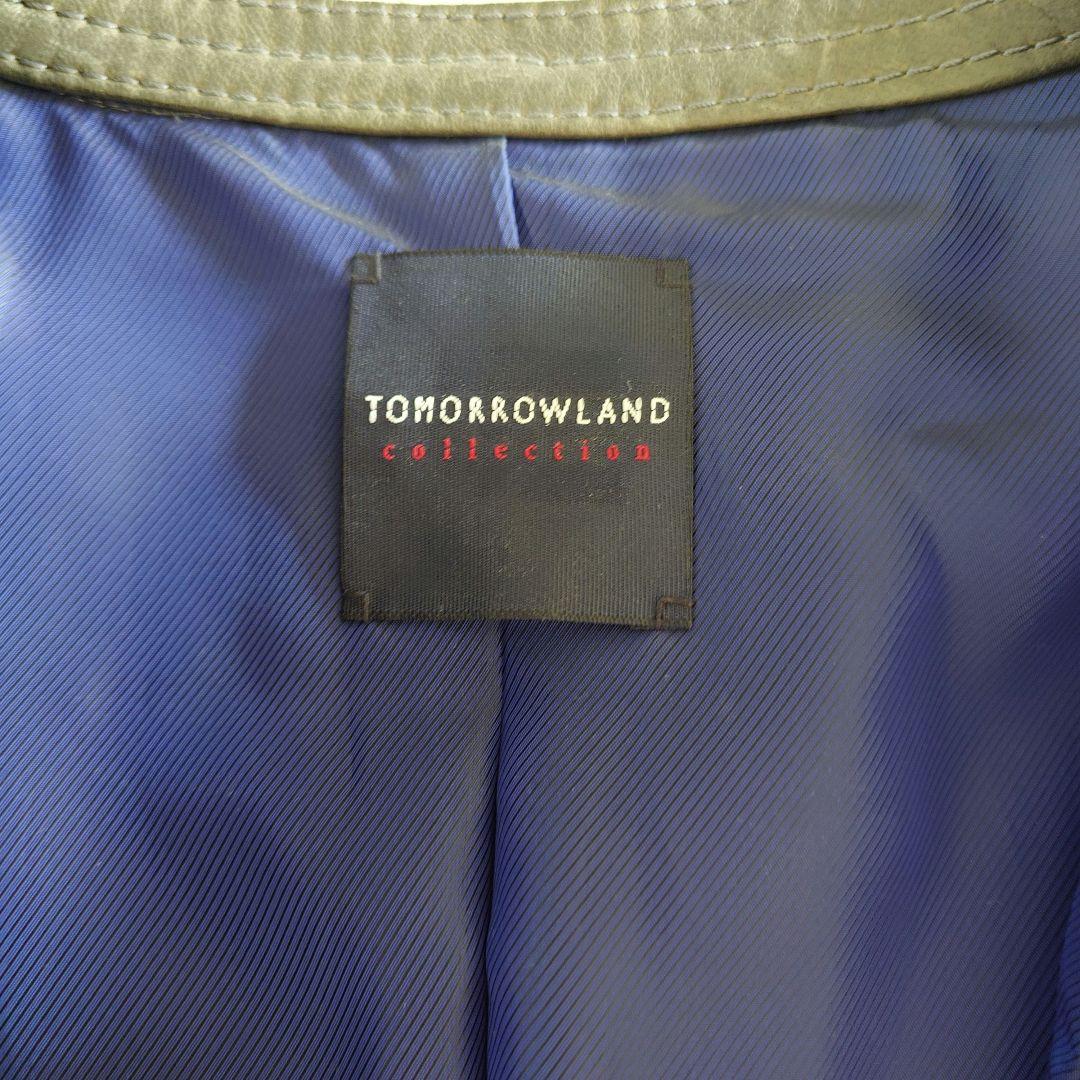 TOMORROWLAND　トゥモローランド　レディース　レザー　ライダース　38