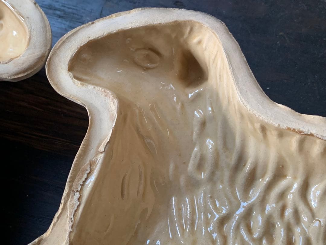 フランス アンティーク アニョーパスカル型 スフレンハイム焼 アルザス