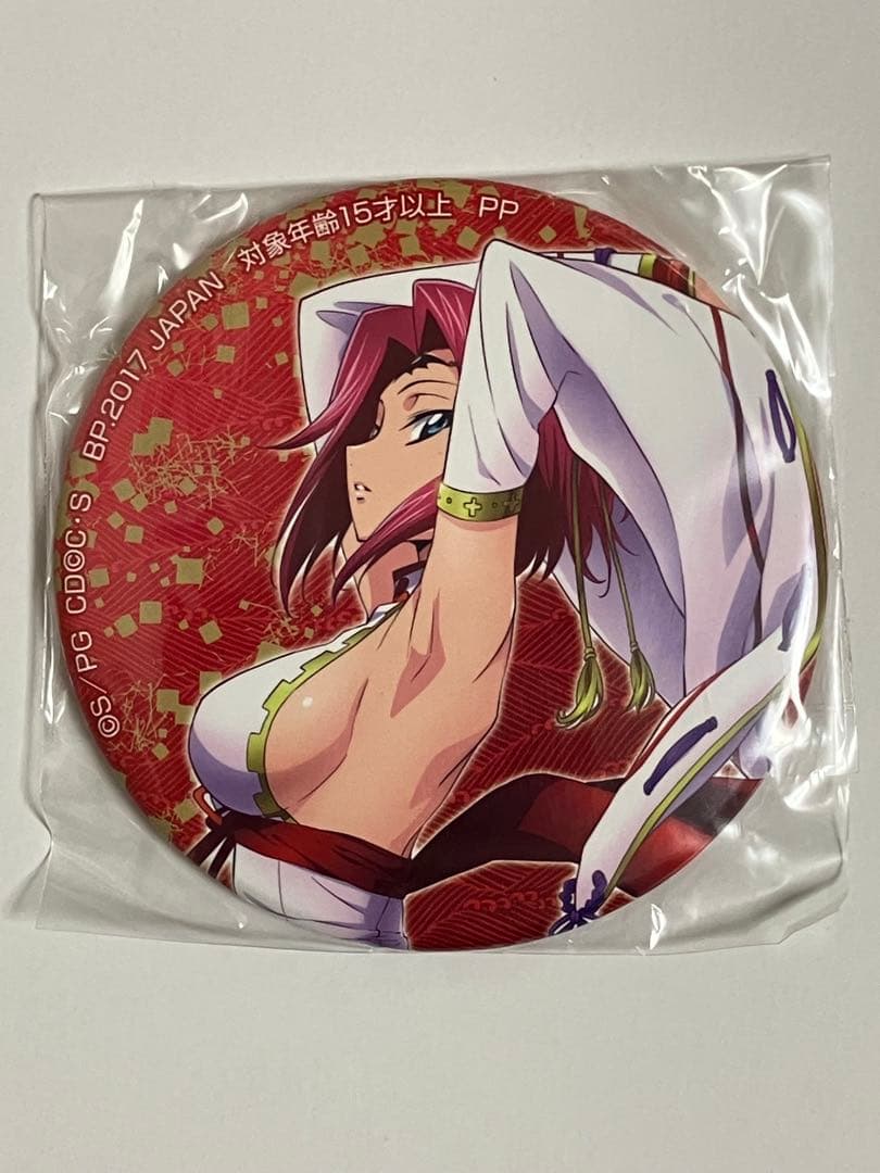 コードギアス　カレン　缶バッジ　SEGA セガ　②