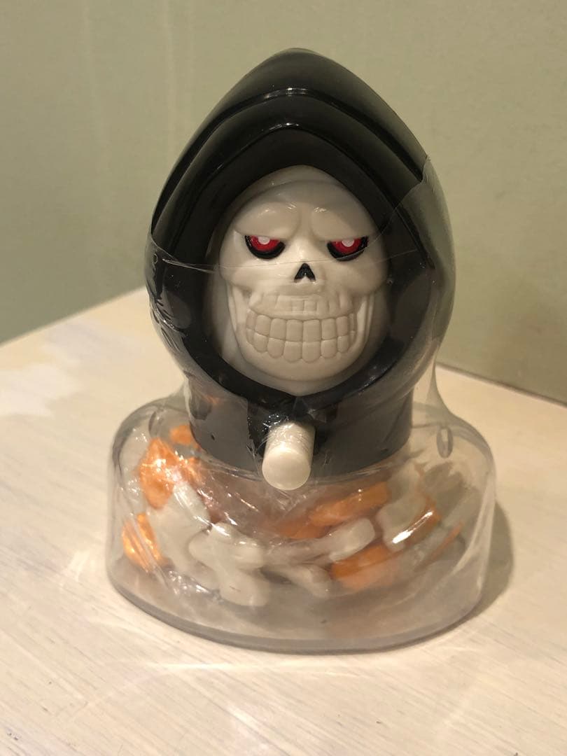 ビンテージ　スカル　髑髏　骸骨　死神　grim reaper ハロウィン　レトロ