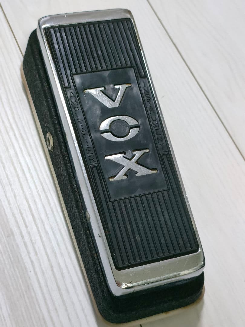 70年代 VOX刻印ロゴ ワウ 250.049 イタリア製 FASEL 赤