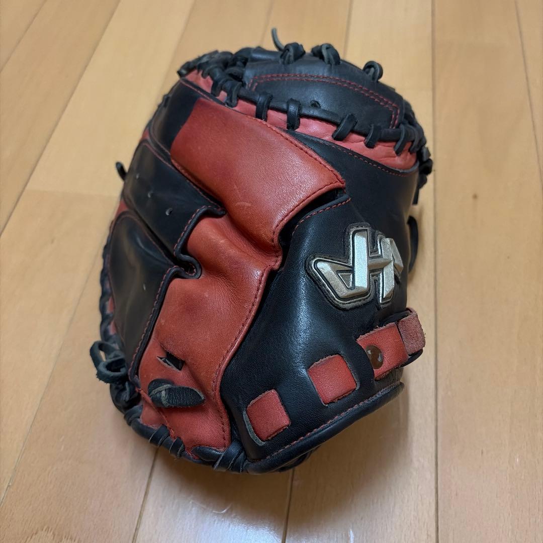 ハタケヤマ少年軟式用キャッチャーミット展示会限定右投用