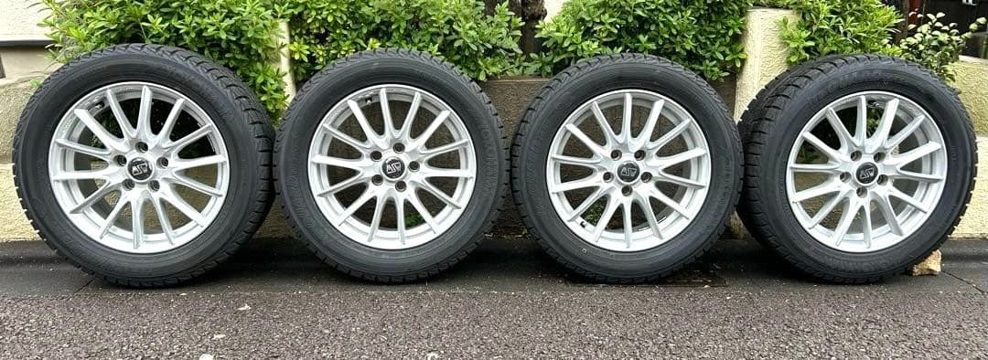 OZレーシングMSW 16インチ アルミホイール&スタッドレスタイヤセット 4本