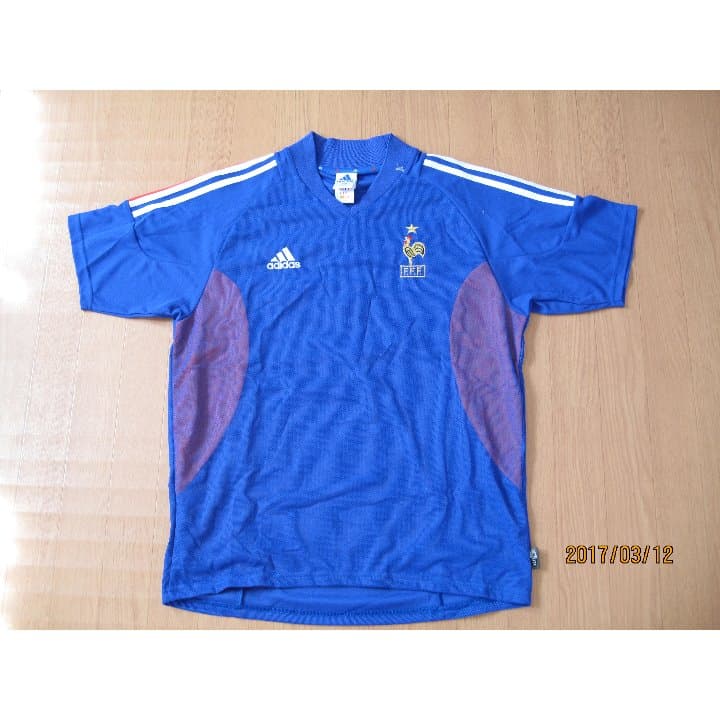 元フランス代表 ジネディーヌ・ジダン選手 ホームユニフォーム