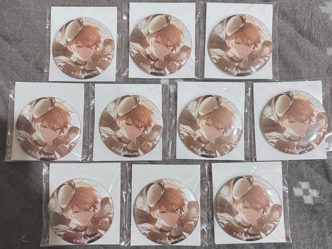 プロセカ 天馬司 グリッター缶バッジ 48b