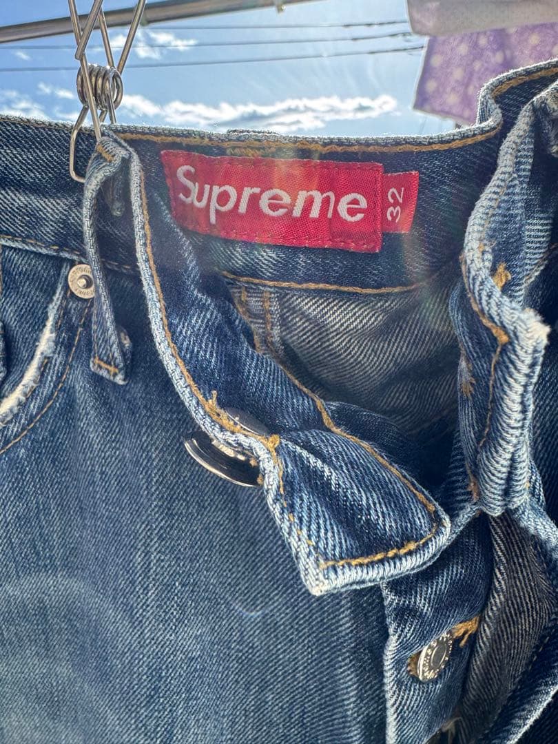 Supreme 90s アメリカ製 ボタンフライデニム