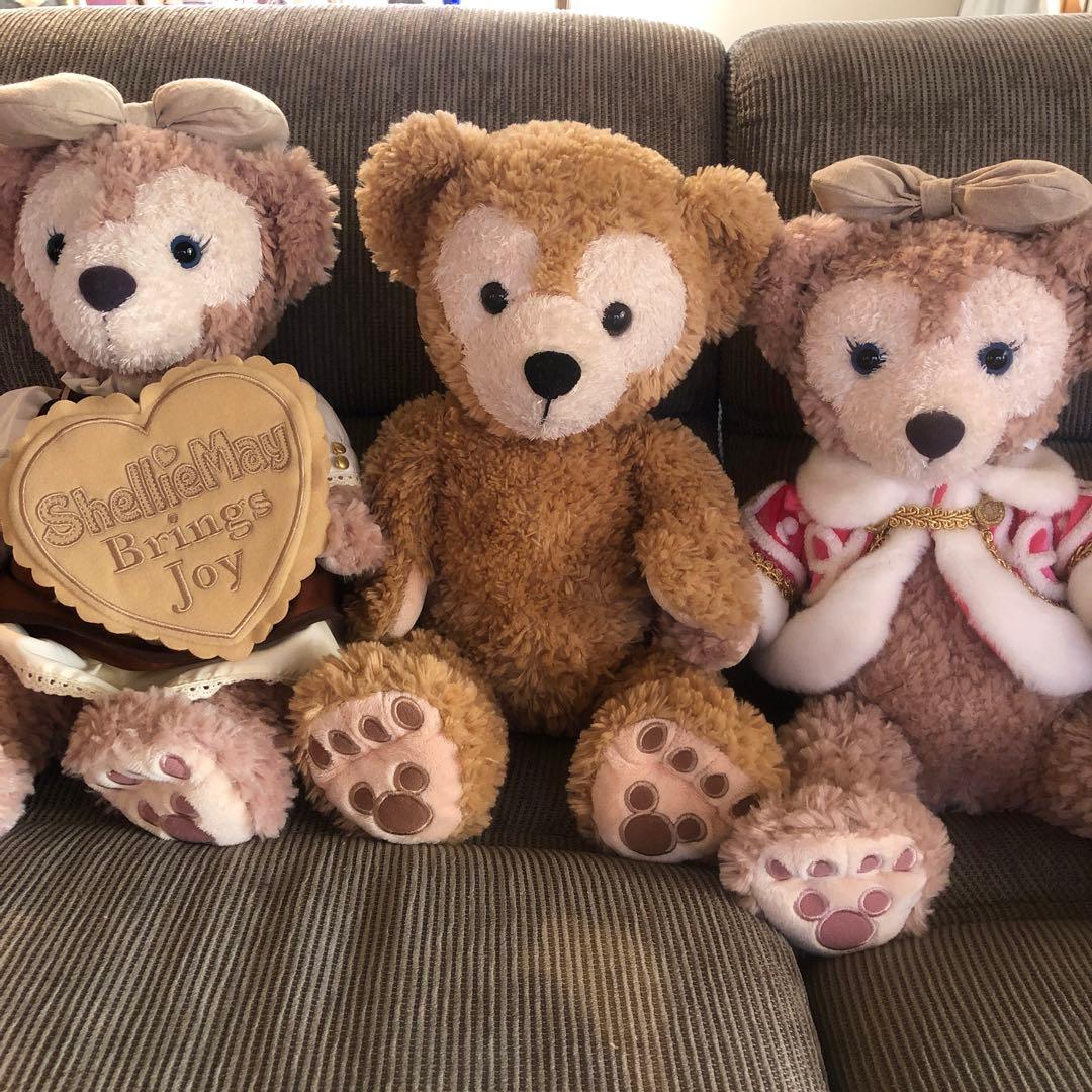 ディズニーオリジナル　　ダッフィー　シェリーメイ　3体