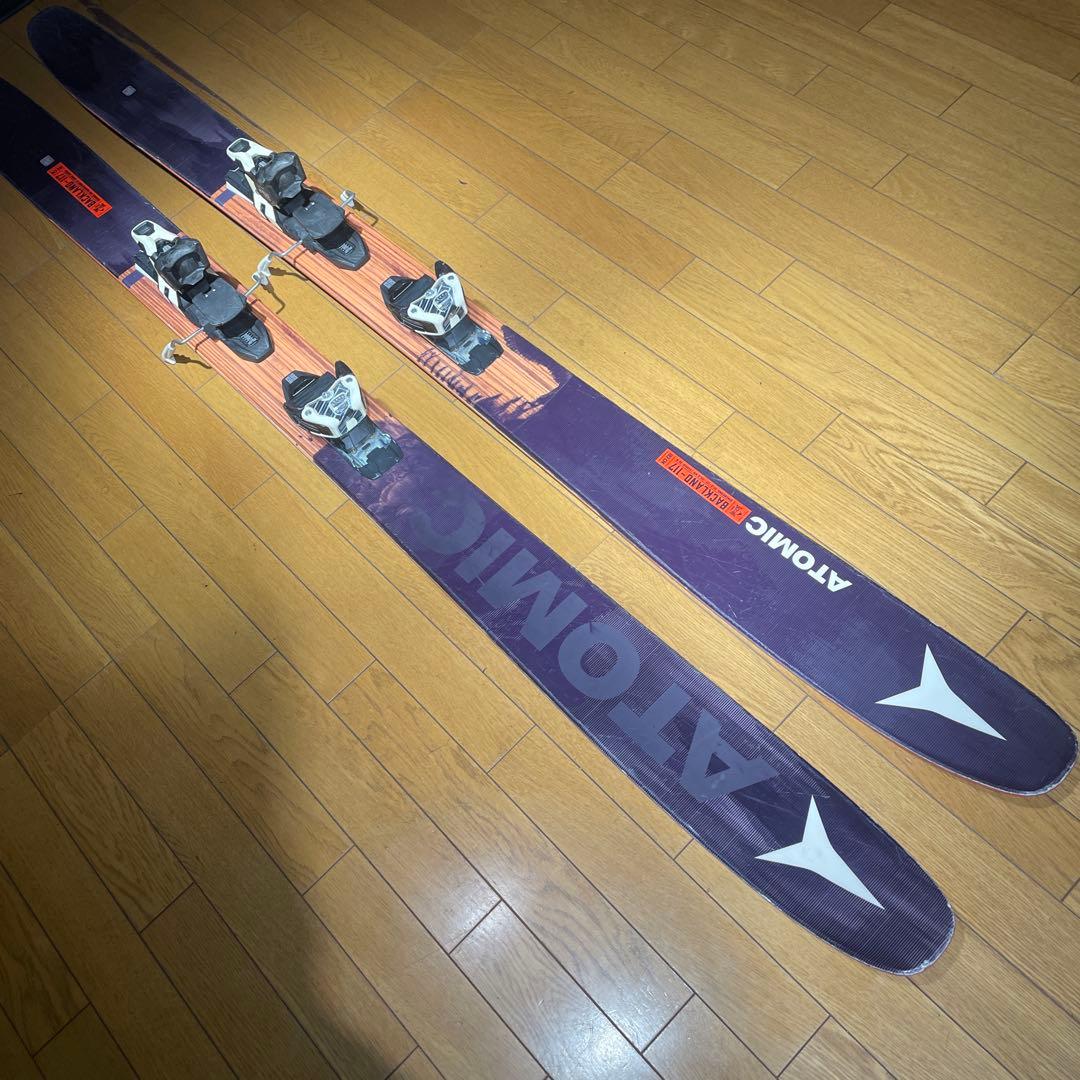 名機atomicアトミックBACKLAND 117&金具セット　パウダーマシン