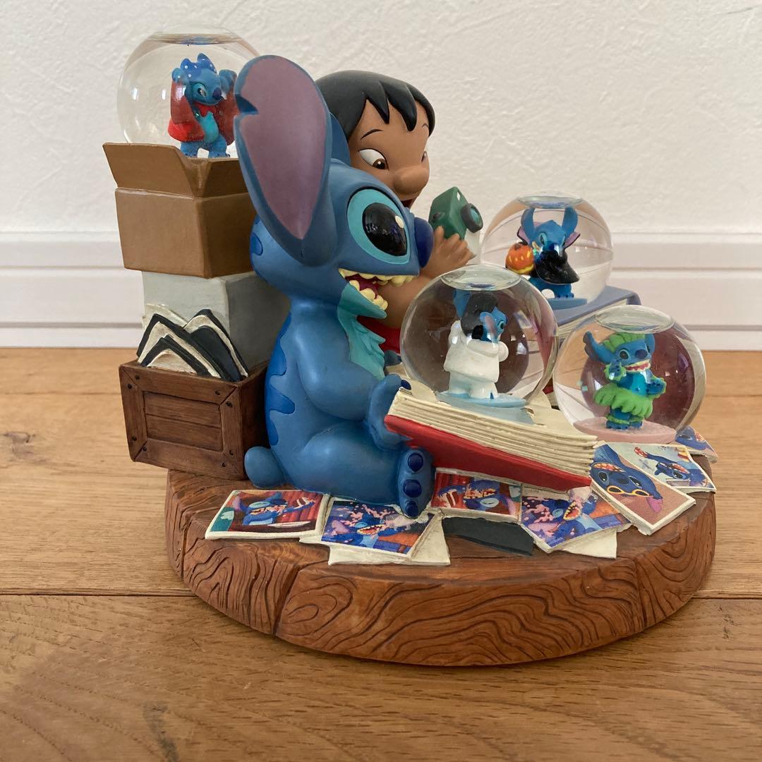 ☆レア☆ リロ＆スティッチ　スノードーム　ディズニーオークション限定500