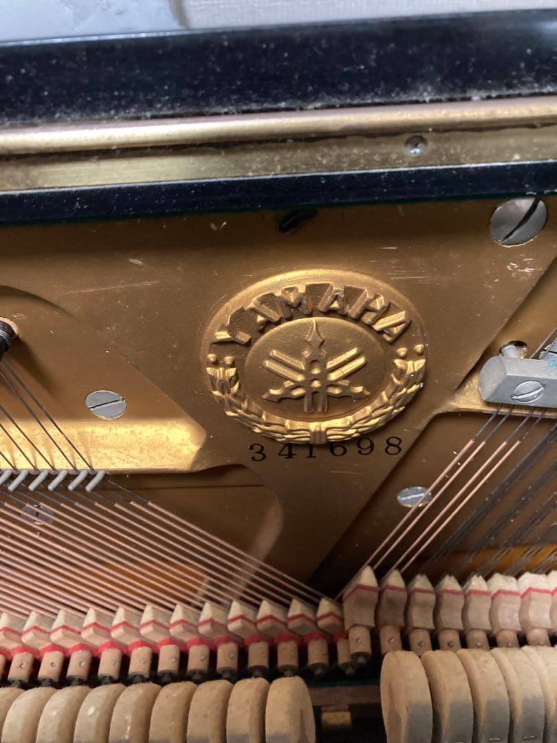 YAMAHA アップライトピアノ 鏡面仕上げ 1960s ビンテージピアノ