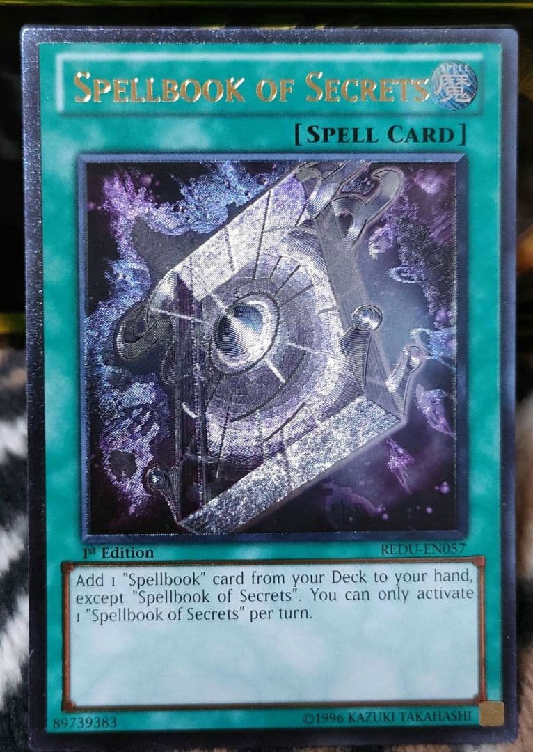 遊戯王 英語版 グリモの魔導書 1st シークレット グリモ