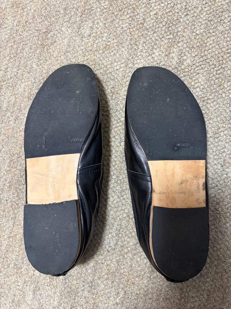 A.P.C Porselli バレエシューズ 黒37/23.5