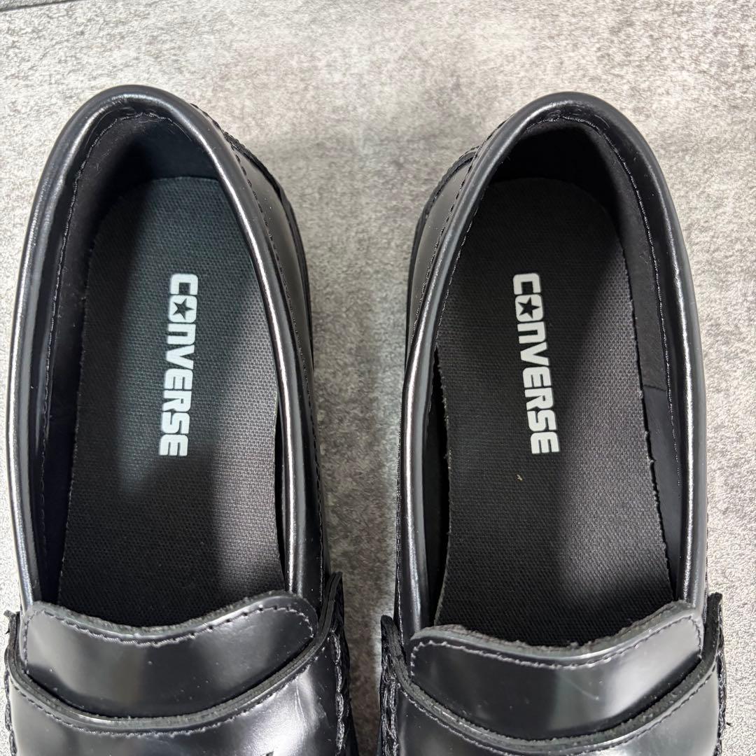 ✨美品✨コンバース オールスター ローファー【24.5】ブラック レザー