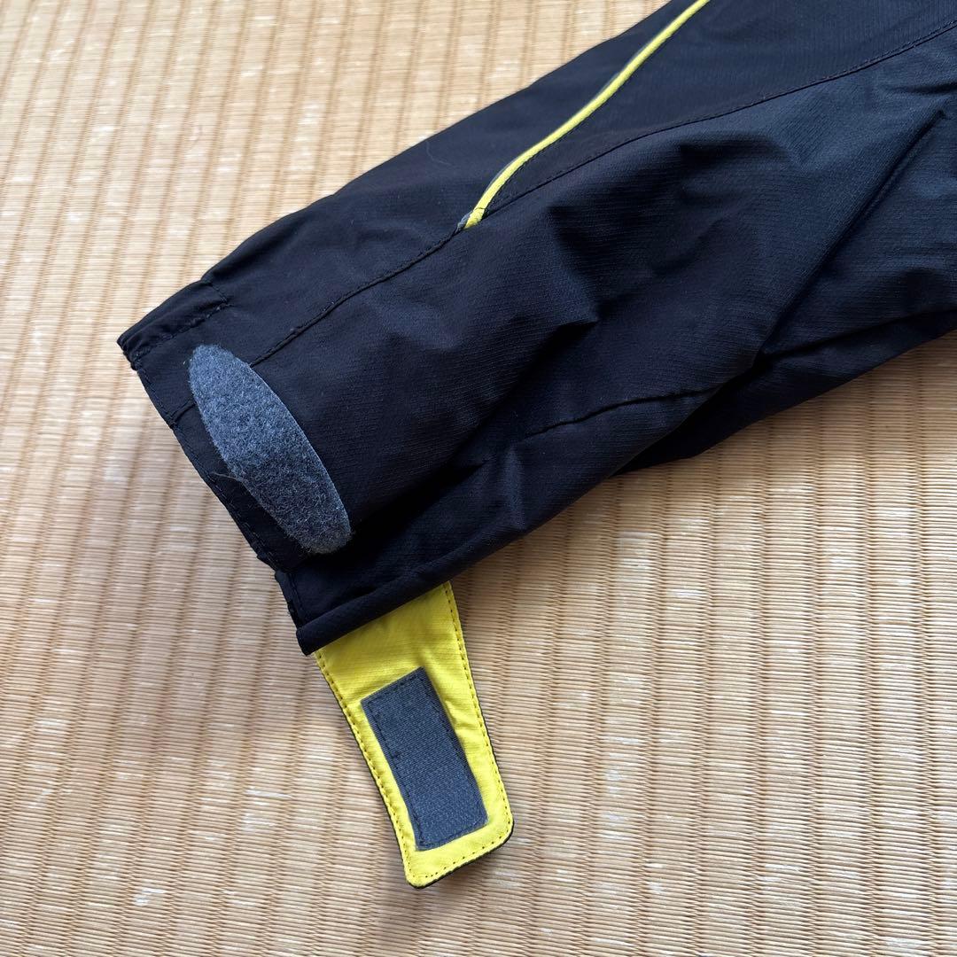 Goldwin スキーウェア ブラック/イエロー/サイズ上M下L