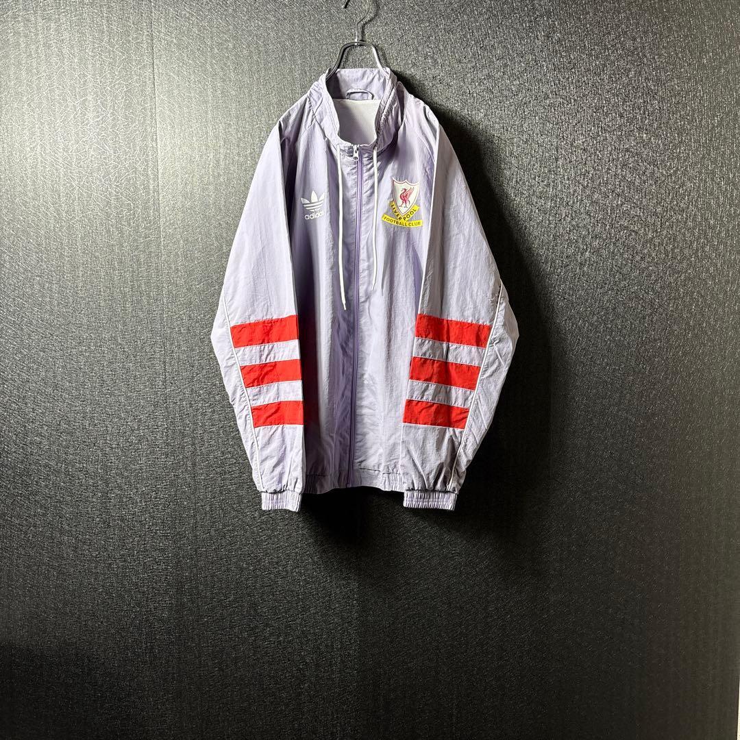 【★リヴァプールFC】 adidas 古着 メンズ アウター ナイロンジャケット