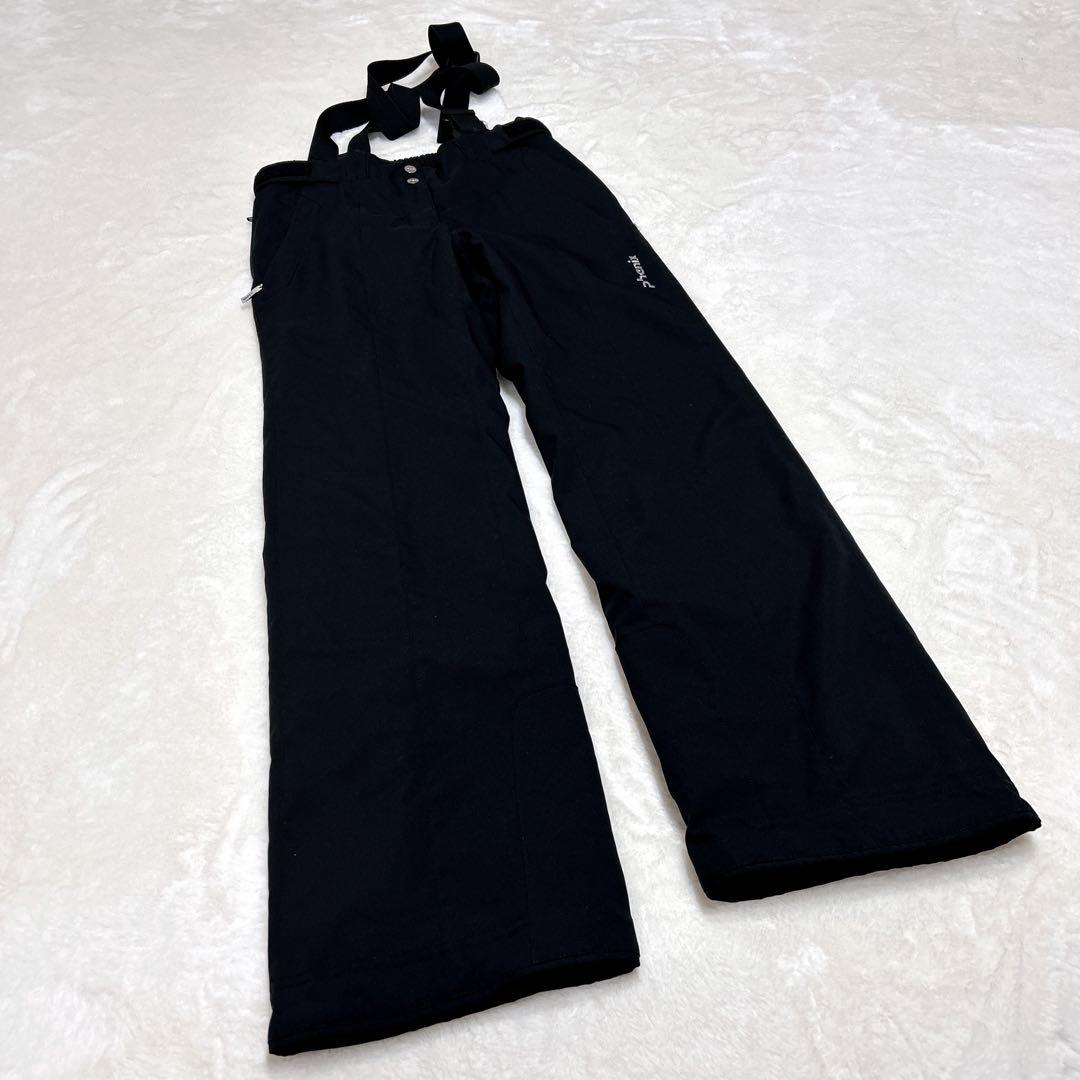 【極美品】PHENIX スキーウェア Lサイズ ホワイト/グレー　ブラック