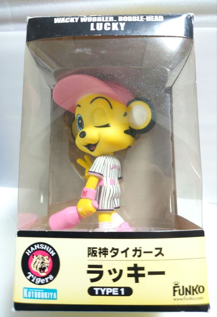 阪神タイガース ラッキー マスコット 首振り人形 ボブルヘッド フィギュア