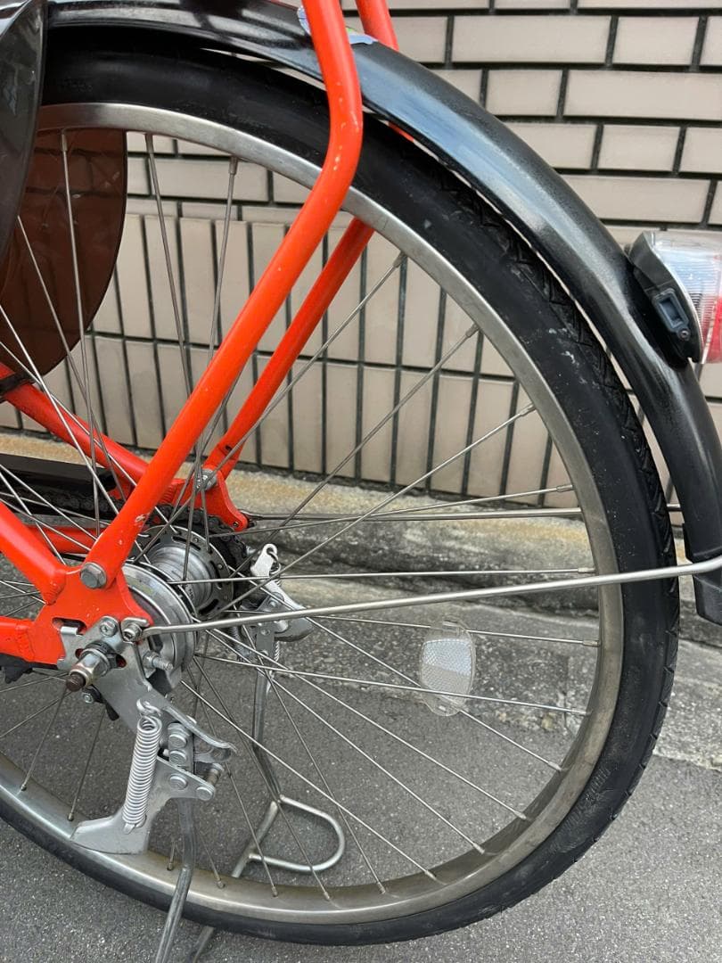 美品12.8Ah YAMAHA電動アシスト付き自転車26AYC83