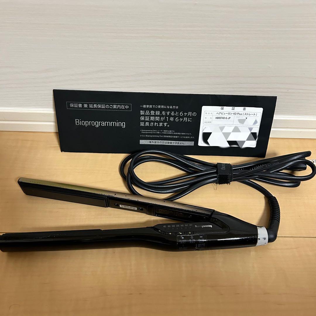 【ジャンク品】HAIRBEAURON ストレートヘアアイロン