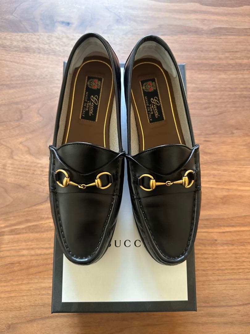 j*n様 GUCCI ホースビット ローファー 37