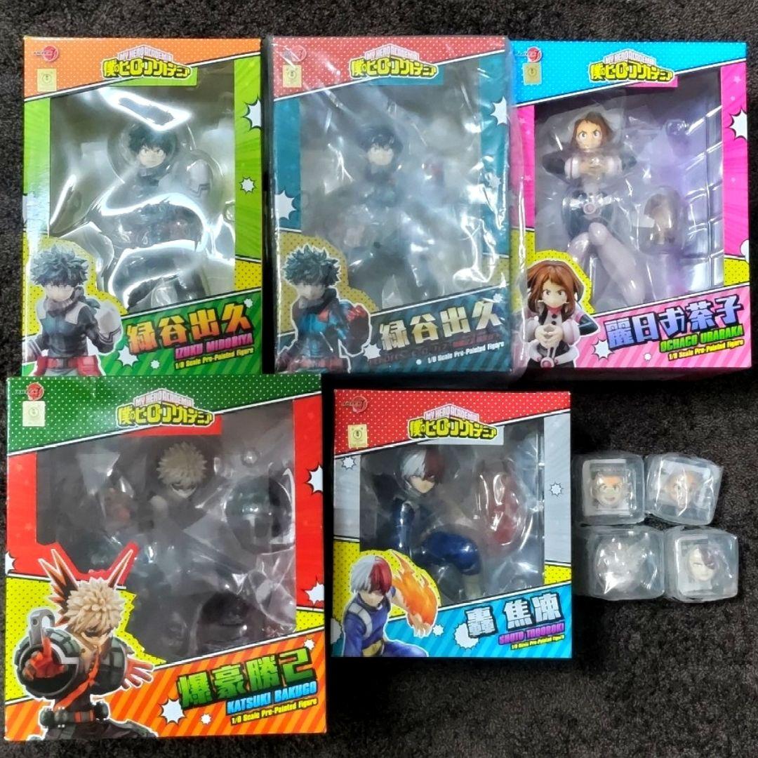 ヒロアカ コトブキヤ特典付 緑谷 麗日 爆豪 轟 ARTFX J1/8フィギュア