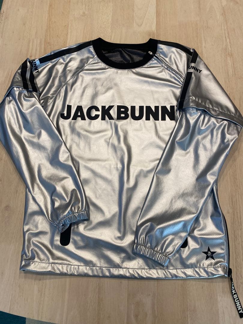 JACKBUNNY ジャックバニー　ゴルフ　シルバー ロングスリーブ　サイズ4
