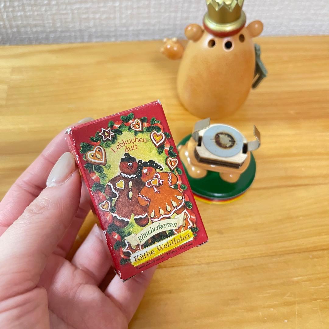 ドイツ製　木製　ベルリンのクマ お香立て