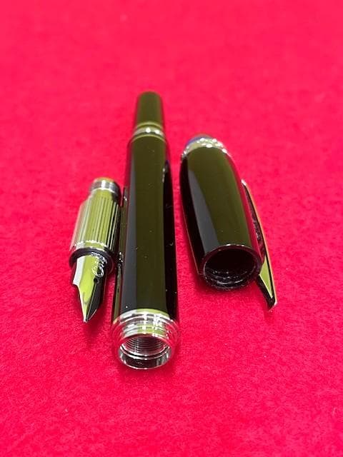 ほぼ未使用 モンブラン スターウォーカー プレシャスレジン F 万年筆 即送