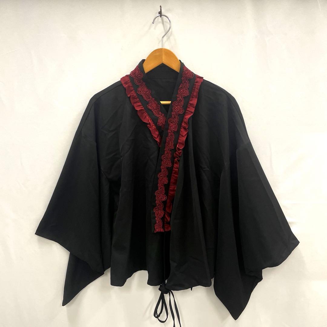 ■ axes femme Chalmiere 和風ブラウス フリル レース羽織り