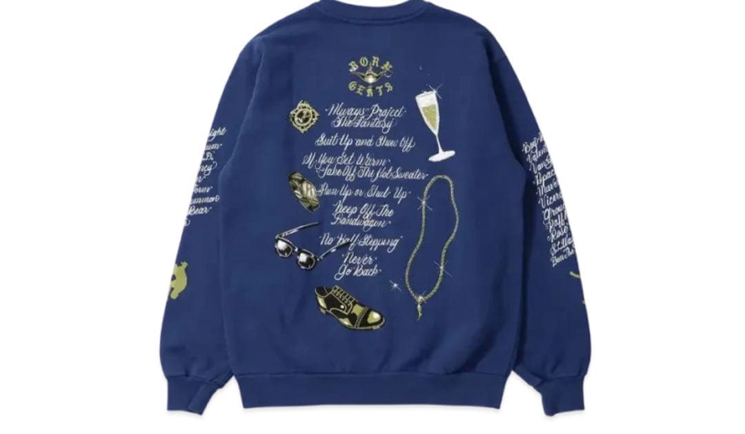 トップス UNION Born x Raised Crewneck Cobalt 2XL