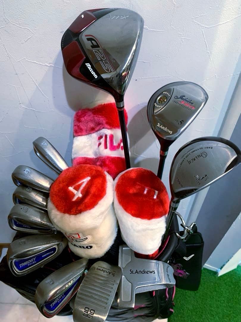 豪華　良品　レディースゴルフクラブ フルセット　キャロウェイ　ミズノ