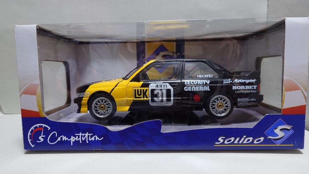 ソリッド SOLIDO E30  M3 LUK DTM 1988 １/18