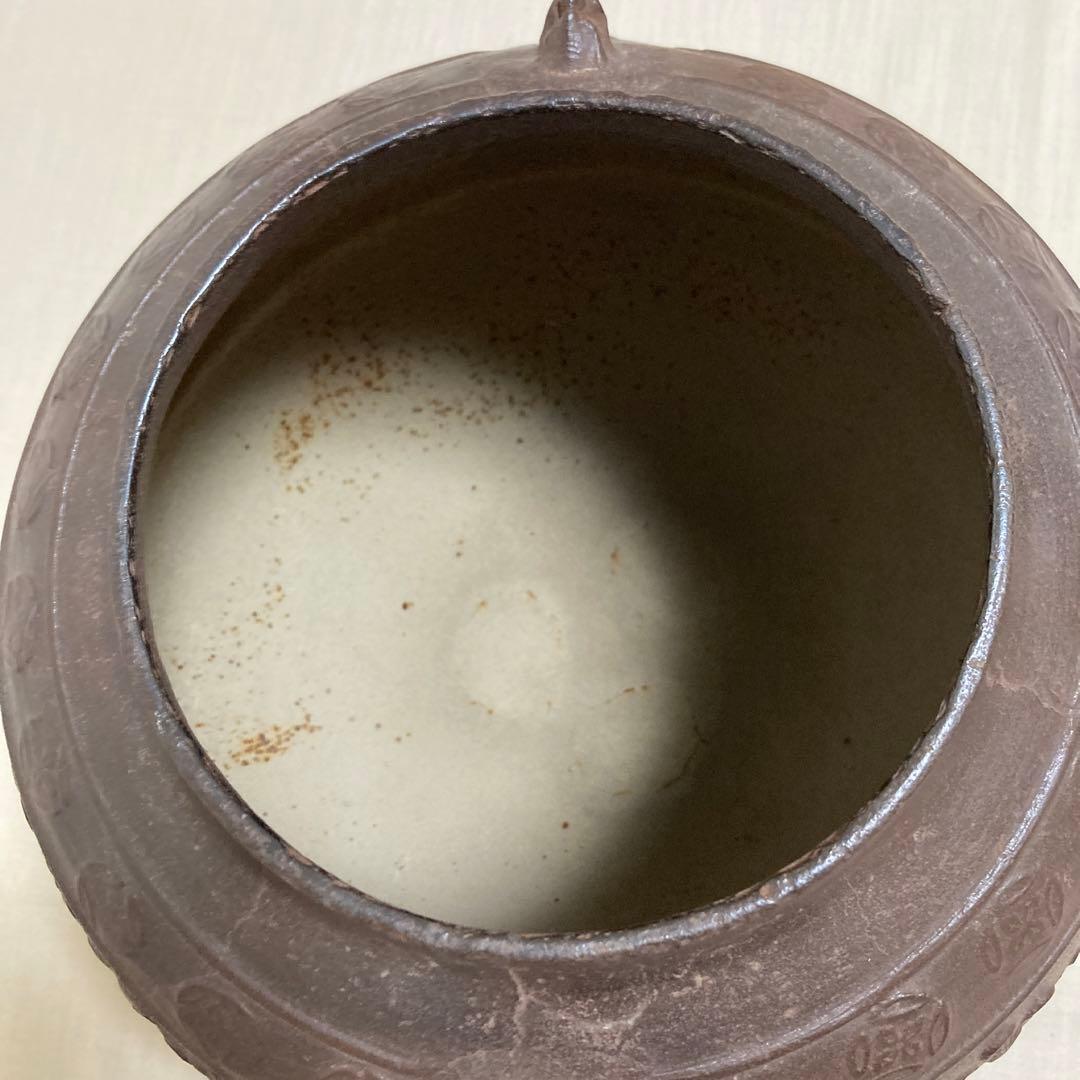 茶道具　釜　茶釜　大西清右衛門　天猫作　骨董品　工芸品