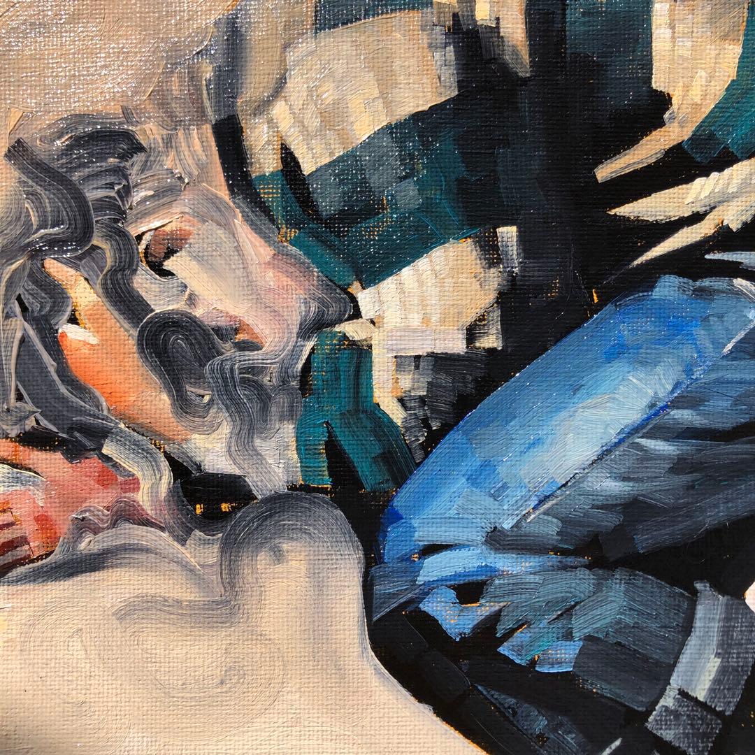 油彩『Until I Melt Away』(私が溶けて消えるまで)