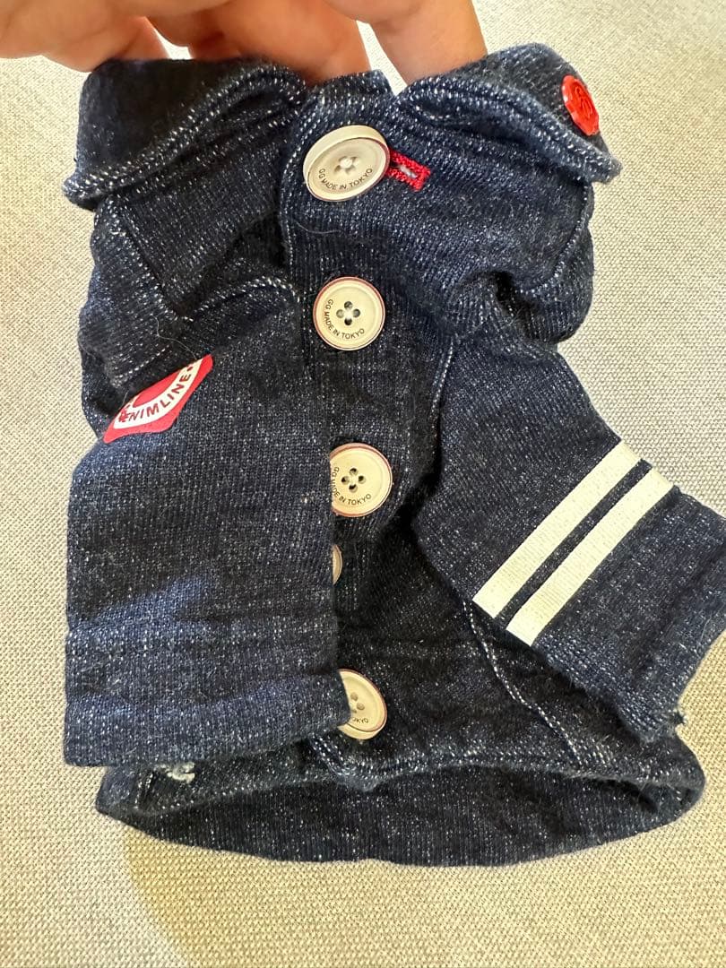 アトリエGG デニム犬用ジャケット