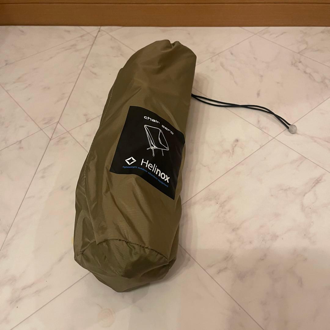 Helinox chair zero ヘリノックスチェア　中古美品