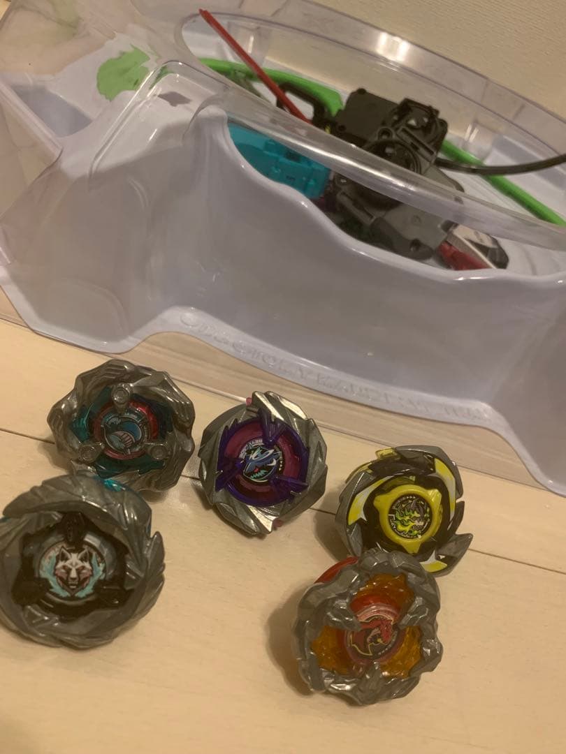 【レアベイ、未使用ベイあり】ベイブレードX 引退品フルセット スタジアム付き