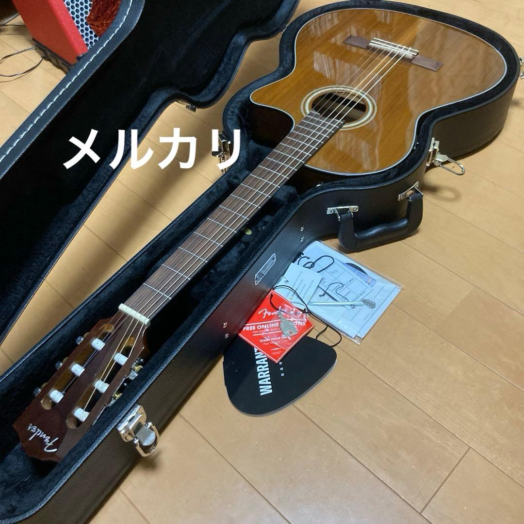 Fender エレガット　ハードケース付フェンダーCN-140SCE