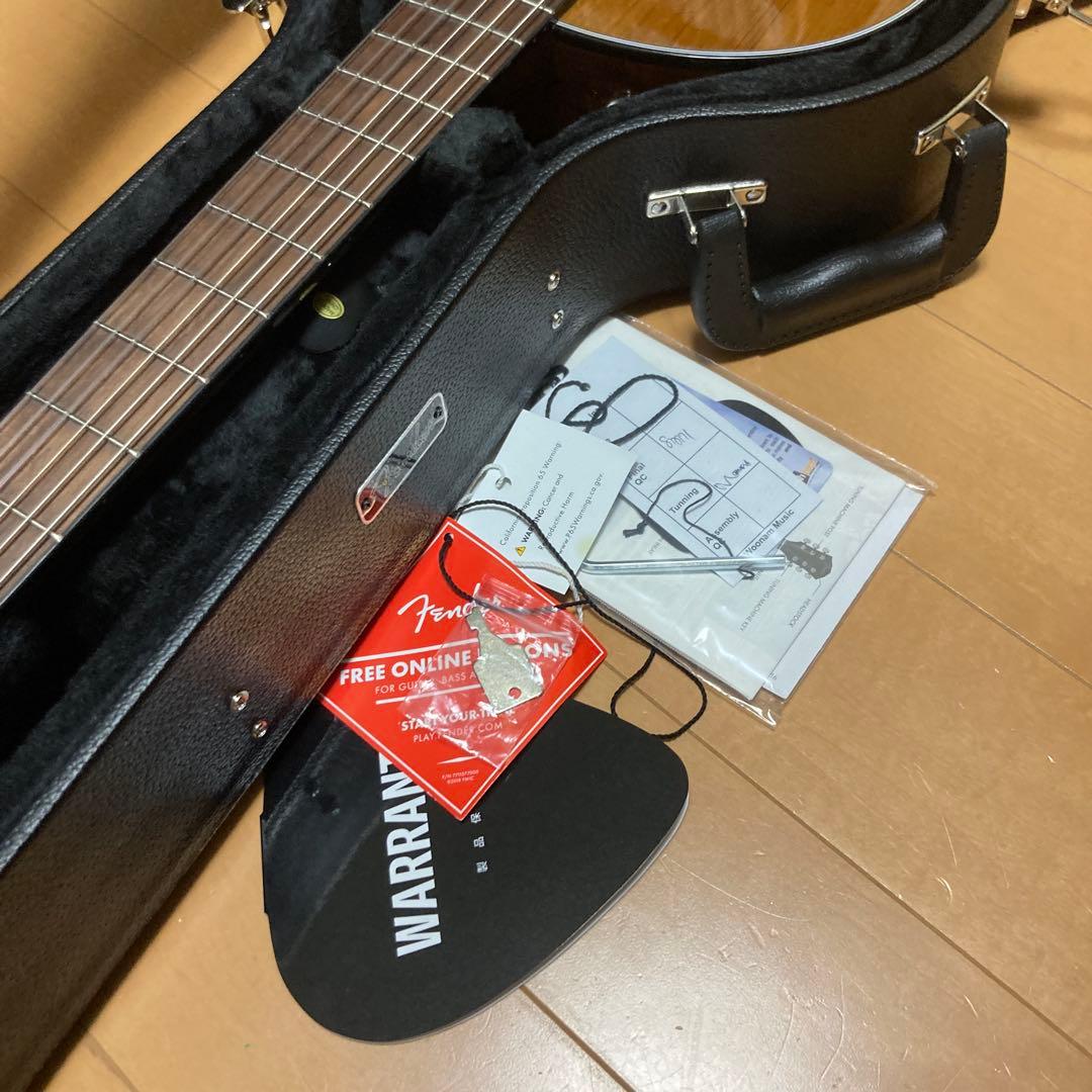 Fender エレガット　ハードケース付フェンダーCN-140SCE