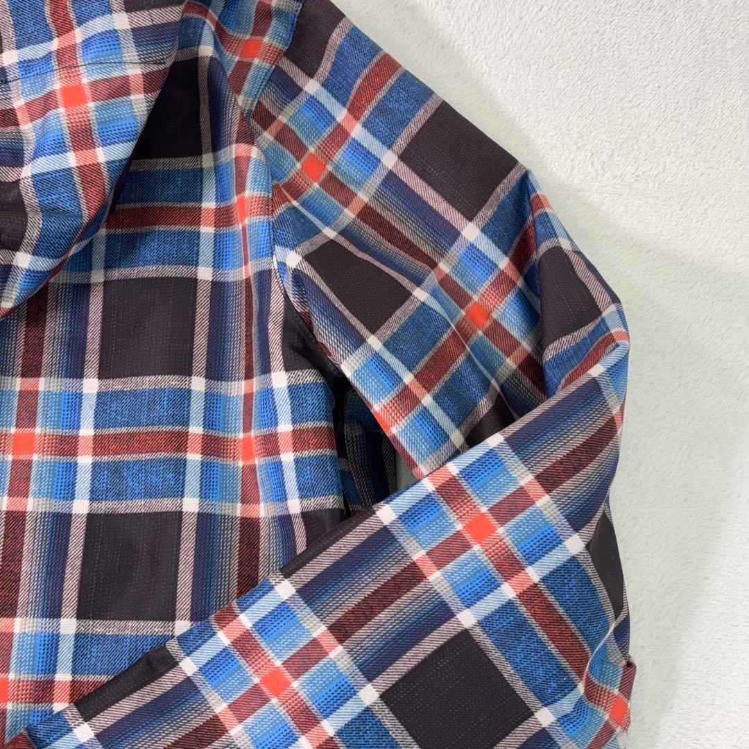 美品【BURTON】バートンスノボウェア DRYRIDE チェック 13ロゴ L