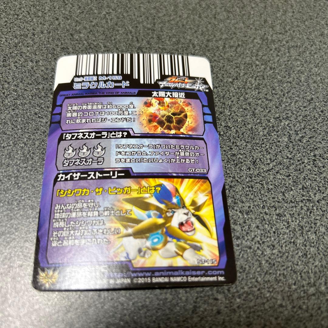 グレートアニマルカイザー　究極シシワカ(シークレット)➕太陽大接近